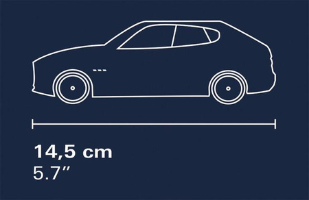 Klocki Cars 500 elementów Garaż Maserati