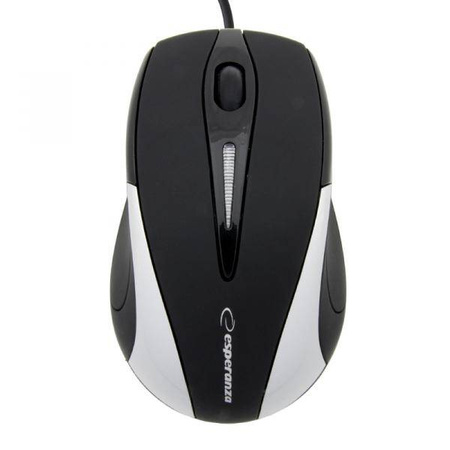 ESPERANZA MYSZ PRZEWOD. 3D OPT. USB SIRIUS SREBRNA