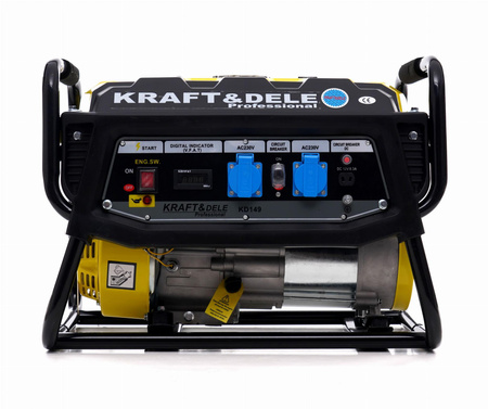 Agregat prądotwórczy 3500W LCD 12/230V KD149 - KRAFT&DELE