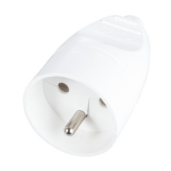 Gniazdo wtyczkowe GN-171 białe Montis MT024-B Produkt POLSKI