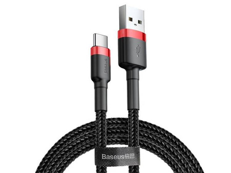 BASEUS Kabel USB Type C 0,5m (CATKLF-A91) Black+Red