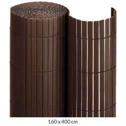 Dwustronna Mata PVC 160x400cm Brązowa