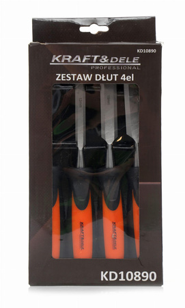 Dłuta zestaw 4szt. KD10890 - KRAFT&DELE