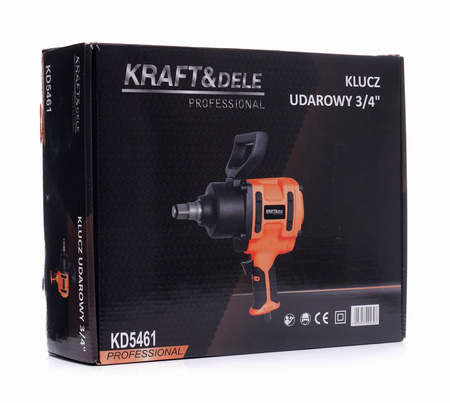 KLUCZ UDAROWY 3/4" KD5461 - KRAFT&DELE