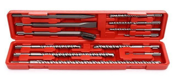 Zestaw 9 wierteł S4 + 3 dłuta SDS+ KD10206 - KRAFT&DELE