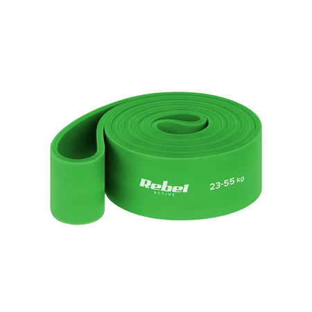 Zestaw gum do ćwiczeń TPE - Power Band PT-S7, 4-82 kg, 7 gum TPE, REBEL ACTIVE
