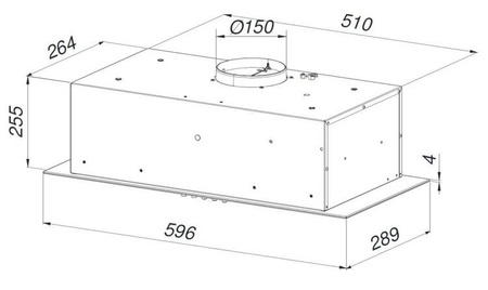 Okap MAAN Ares 60 Soft Touch czarny