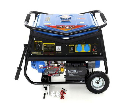 Agregat jednofazowy 5000W 12/230V KD145 - KRAFT&DELE