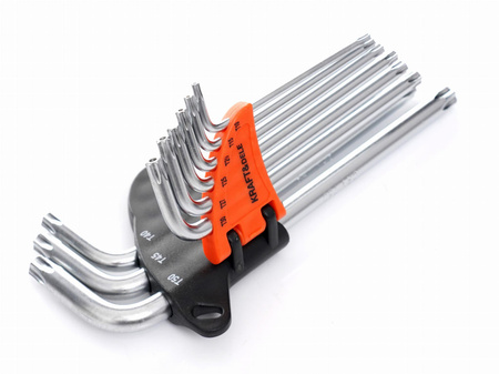 IMBUSY DŁUGIE TORX 9EL. KD11933 - KRAFT&DELE