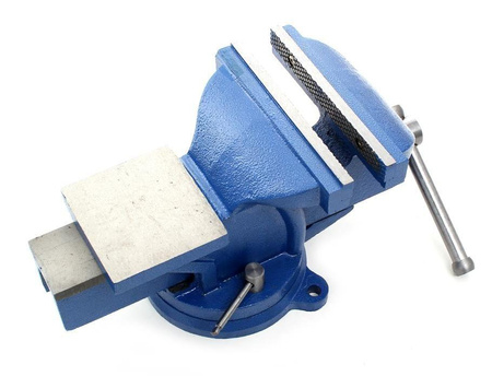 Imadło obrotowe 200 mm z kowadłem KD1104 - KRAFT&DELE