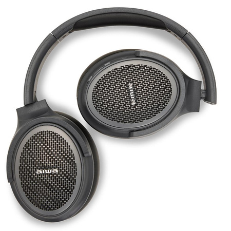 Słuchawki Nauszne AIWA HST-250BT/TN BT5.0 szare (8435256897852) - AIWA