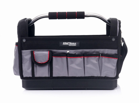 TORBA NARZĘDZIOWA Z TWARDĄ PODSTAWĄ 16" KD2046 - KRAFT&DELE