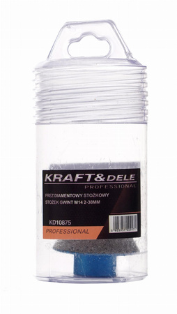 FREZ STOŻKOWY M14 KD10875 - KRAFT&DELE