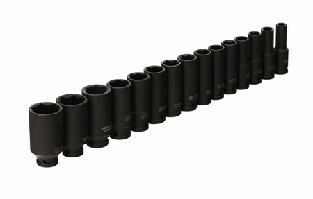NASADKI UDAROWE DŁUGIE 1/2" 15EL. 10- 32 mm KD11769 - KRAFT&DELE