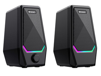 Głośniki TRACER 2.0 Loop 2 RGB USB