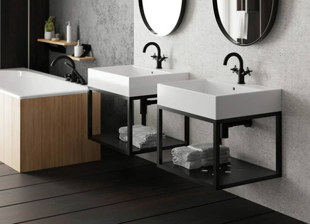 Bateria wannowa 4-otworowa z zestawem prysznicowym (BQT N14D) - Deante