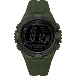 CAT zegarek digimax ABS 47mm black/green (DIY_CAT_00160) - Cat