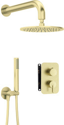 Zestaw prysznicowy podtynkowy z BOXem mieszaczowym - z głowicą prysznicową (BXYYRQSM) - Deante