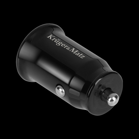 Ładowarka samochodowa Kruger&Matz dual USB 3100 mA z funkcją Quick Charge 3.0 i Power Delivery