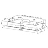 OKAP GLOBALO SILENTIO 60.2 WHITE + TW 2.1 