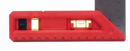 KĄTOWNIK Z POZIOMICĄ 300-603mm KD10727 - KRAFT&DELE