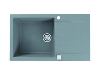CADIT 40 kol. 81 BETON (860x500) zlew Granital 1 kom. z syfonem POP-UP 3 1/2" ALVEUS (1132030)