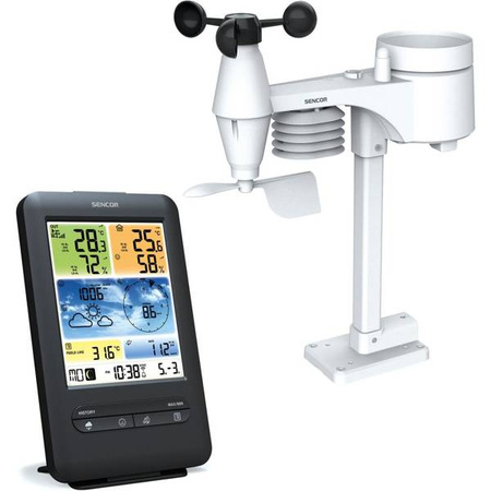 Stacja meteorologiczna SWS 9898 WiFi Stacje pogodowe SENCOR