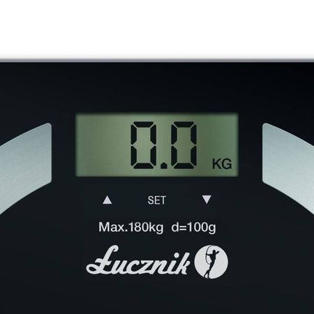 Elektroniczna analityczna waga łazienkowa BS-11 B Łucznik