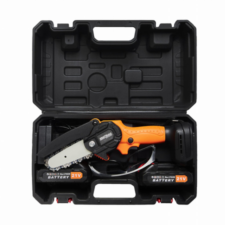 PIŁA ŁAŃCUCHOWA AKUMULATOROWA 4" 21V KD10627 - KRAFT&DELE