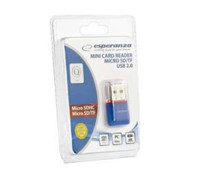 Czytnik kart micro SD USB EA134B Esperanza
