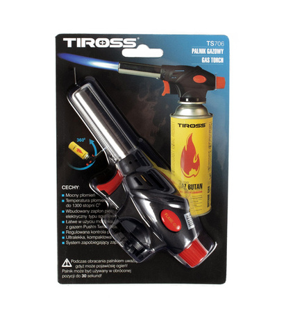 Palnik gazowy TS-706 Tiross
