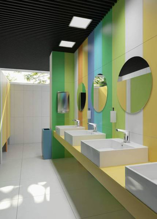 Bateria umywalkowa bezdotykowa z regulacją temperatury - 4xAA (BCH 029R) - Deante