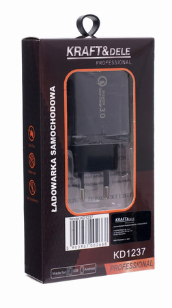 Ładowarka sieciowa QUICK CHARGE 3.0 KD1237 - KRAFT&DELE