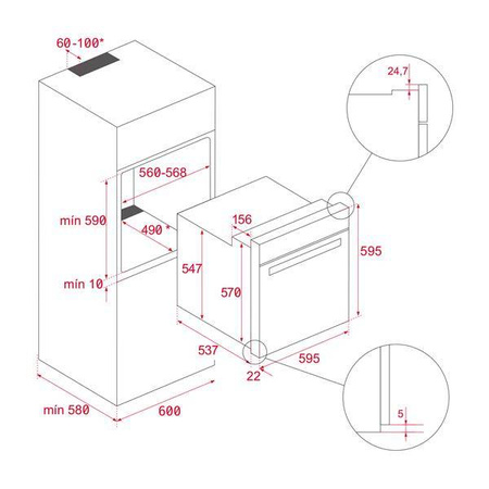 Piekarnik HLB 8416 AIR FRY TEKA