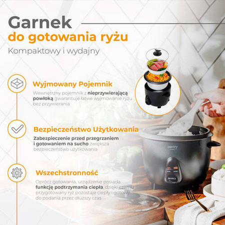 CR 6419 Garnek do gotowania ryżu - 1,0 L