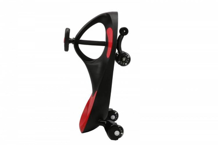 Jeździk Grawitacyjny Swing Car model 8097 Kauczukowe Koła LED czarny-czerwony