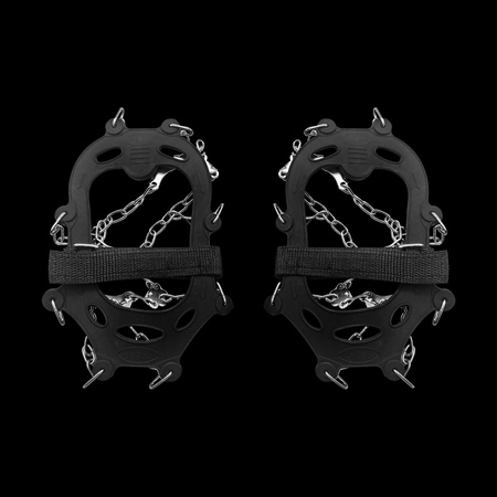 Raczki z kolcami na buty turystyczne, rozmiar XL ( 44 - 47 ) , REBEL ACTIVE