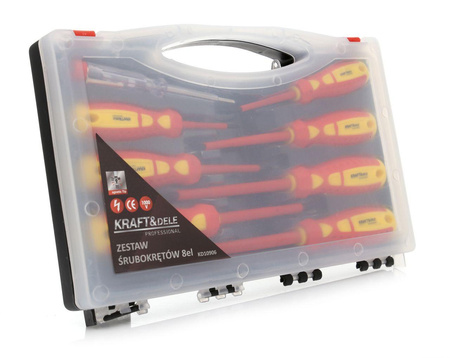 Zestaw śrubokrętów 8el. KD10906 - KRAFT&DELE