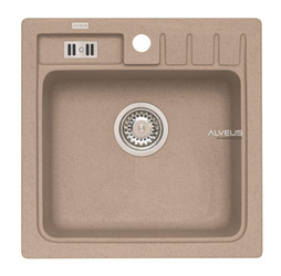 ALVEUS NIAGARA 20 zlewozmywak granitowy beżowy (1122055)