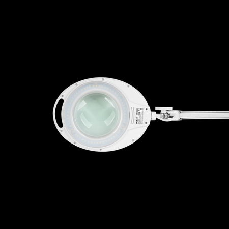 Lampa warsztatowa z lupą 10W, 6500K