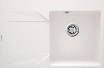 Zlewozmywak granitowy 1-komorowy z ociekaczem - lewy (ZQJ A11L) - Deante