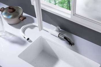 Plaza plus biały mat (Window) Blue Water