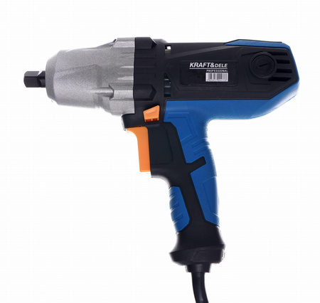 Elektryczny klucz udarowy 1/2" + walizka + nasadki KD1796 - KRAFT&DELE