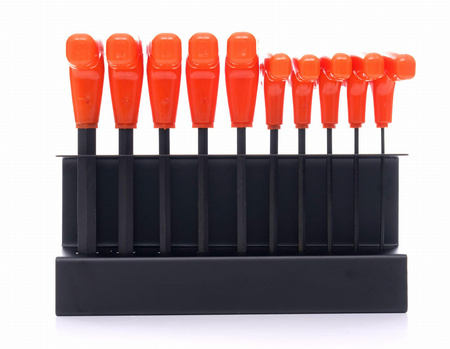 Zestaw 10 imbusów na stojaku KD10948 - KRAFT&DELE