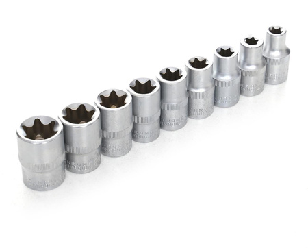 Zestaw Nasadek Torx 9cz. KD10227 Walizka ! - KRAFT&DELE