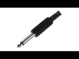Wtyk Jack 6,3 mono plastik