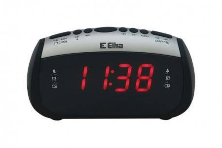Radiobudzik Zosia 312 PLL czarna ELTRA