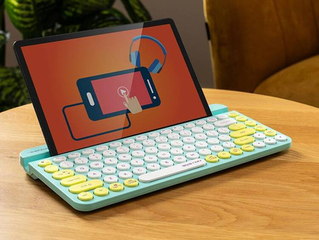 Klawiatura A4TECH FSTYLER FBK30 Avocado 2.4GHz+BT (Silent)