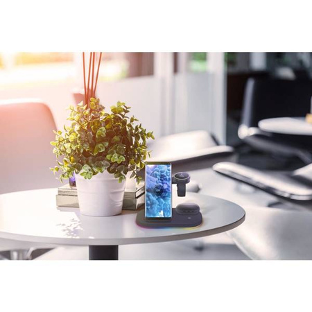 Stacja ładowania qi YAC 5310 3v1 Ładow. Samsung Qi YENKEE
