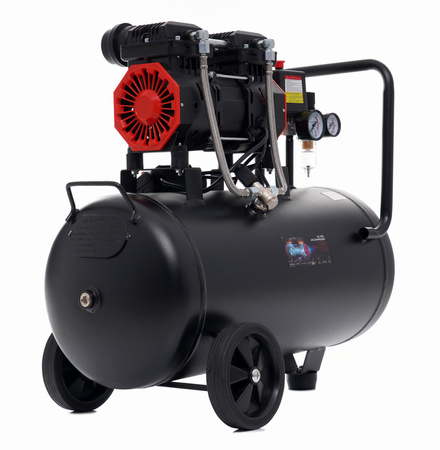 KOMPRESOR BEZOLEJOWY 50L KD1386 - KRAFT&DELE